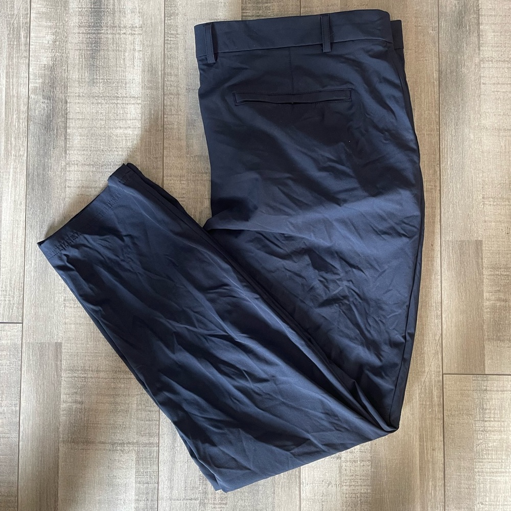 Calvin Klein Men's Dark Blue Dress Pants - Picture 2 of 11